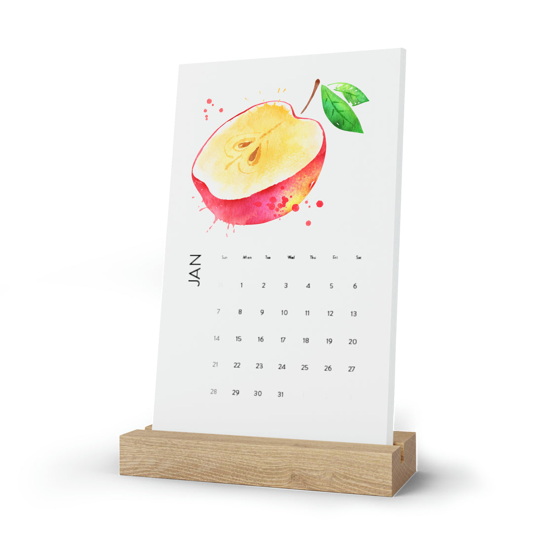 Fruit Desk Calendar 2024