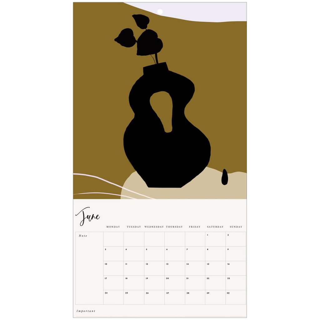 2024 Contemporary Wall Calendar Alison Gordon Studio