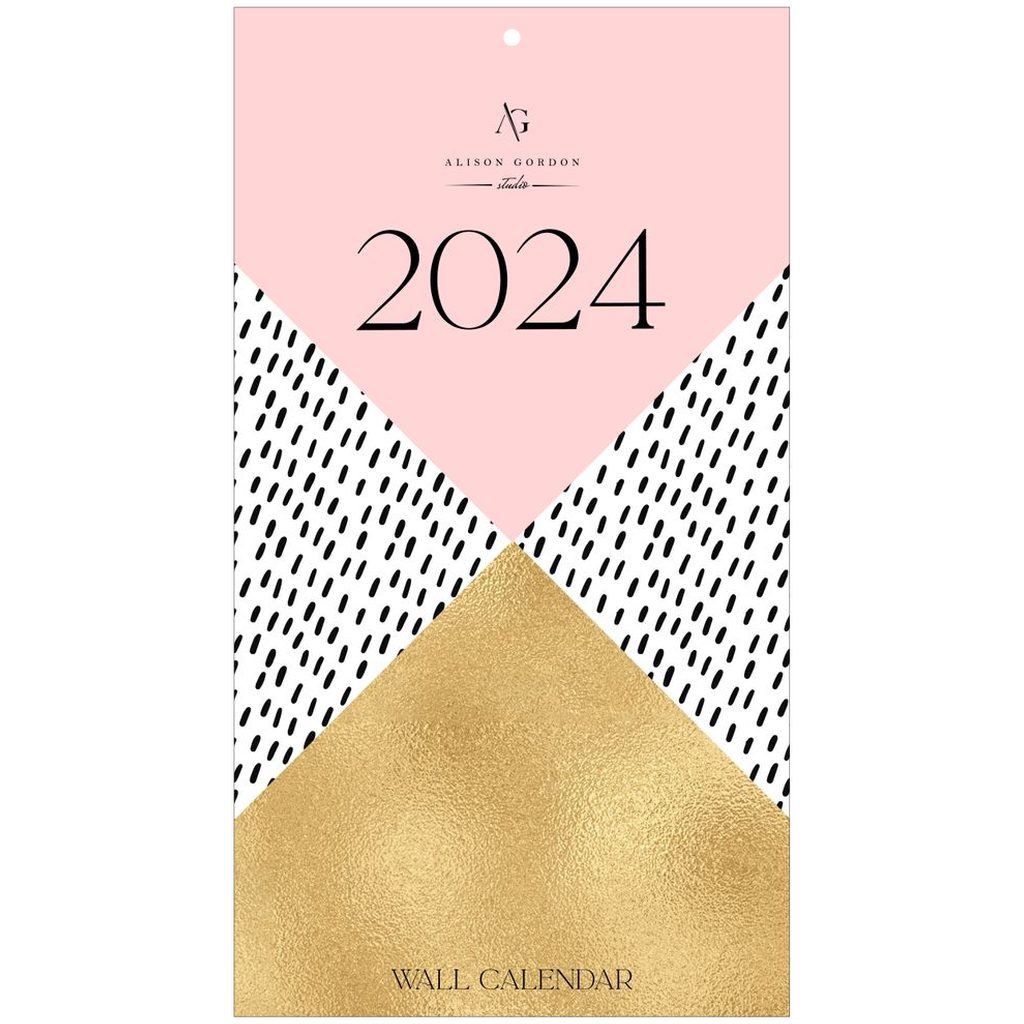 2024 Abstract Wall Calendar