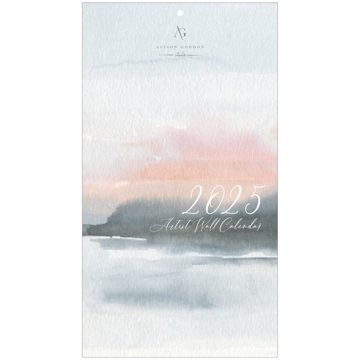 2025 Watercolour Wall Calendar