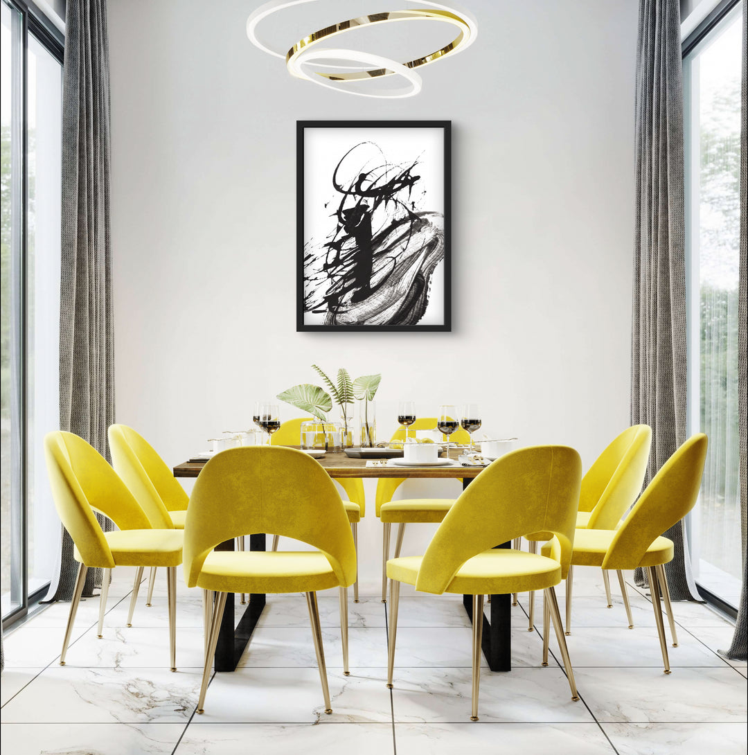 Coal Brushstroke