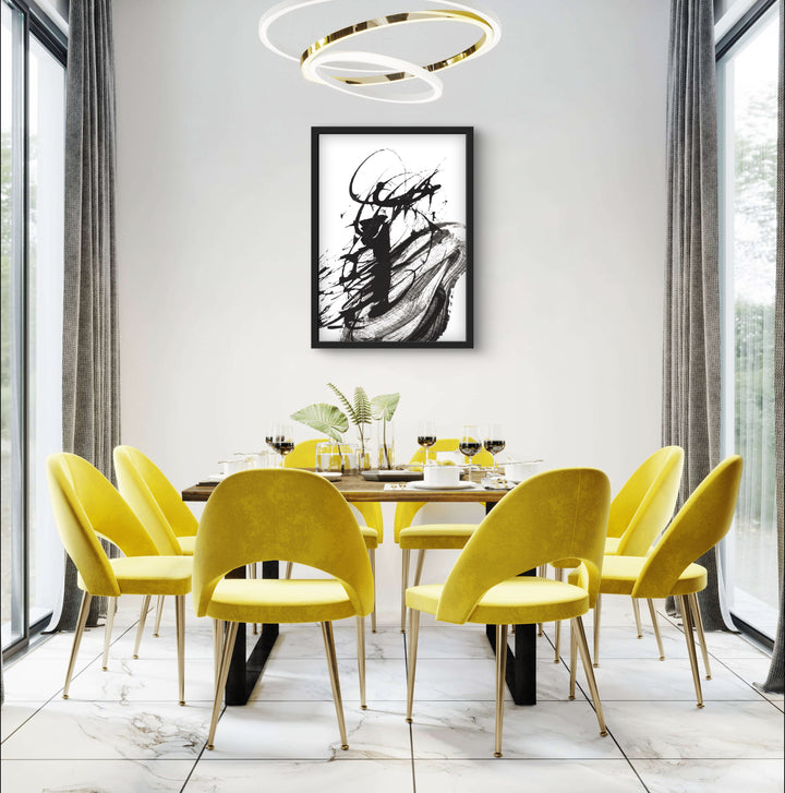 Coal Brushstroke