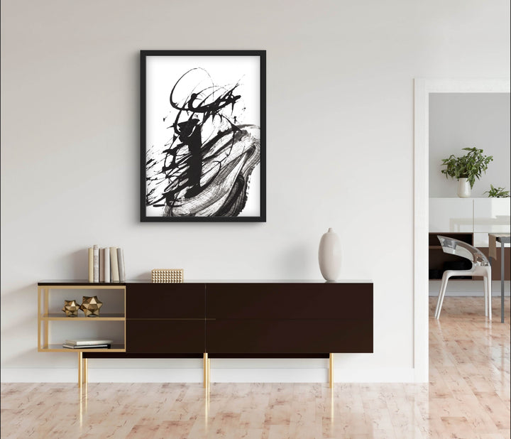 Coal Brushstroke