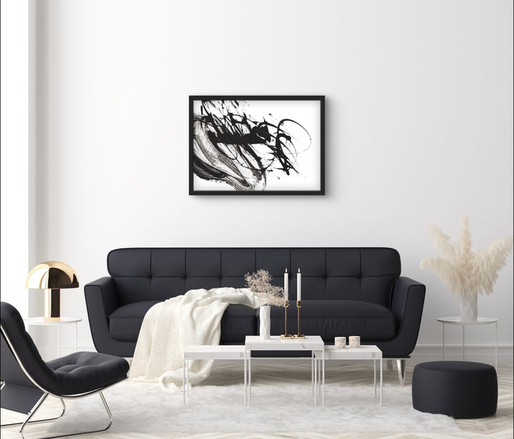 Coal Brushstroke