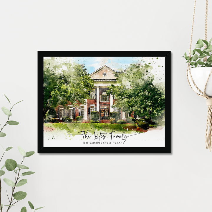 Custom Home Portrait