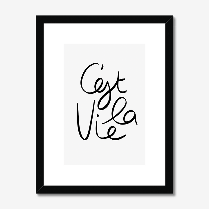 C'est La Vie White