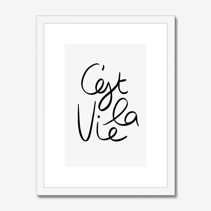 C'est La Vie White