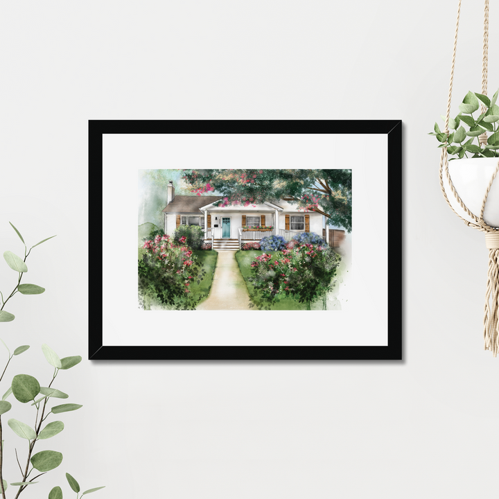 Custom Home Drawing
