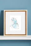 Girl In Blue *PRINTABLE*