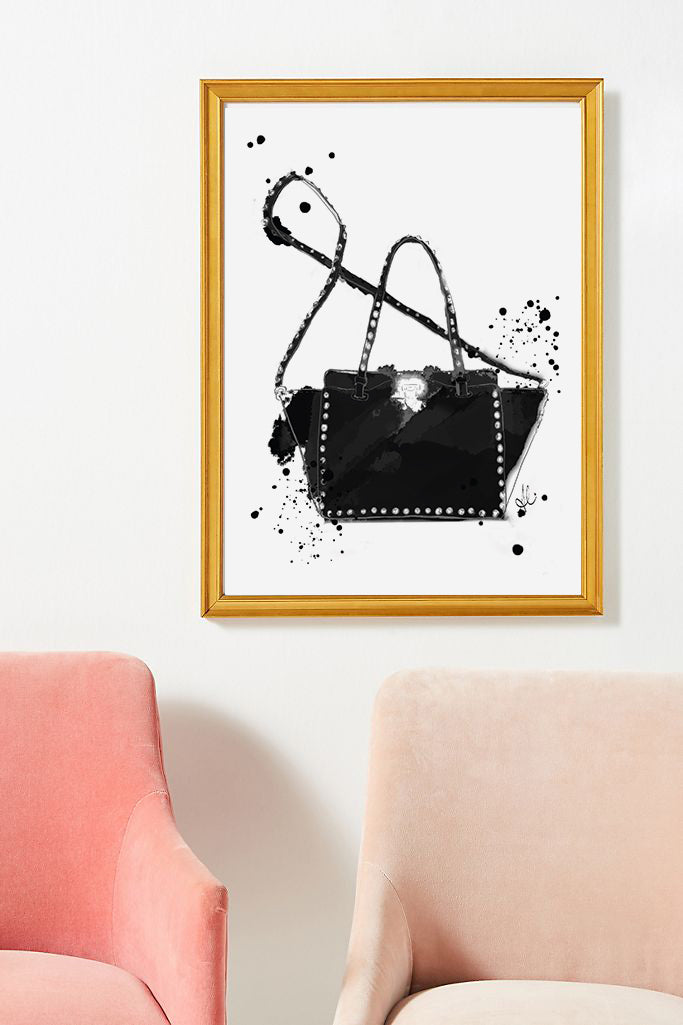 Black Rock Stud Bag *PRINTABLE*