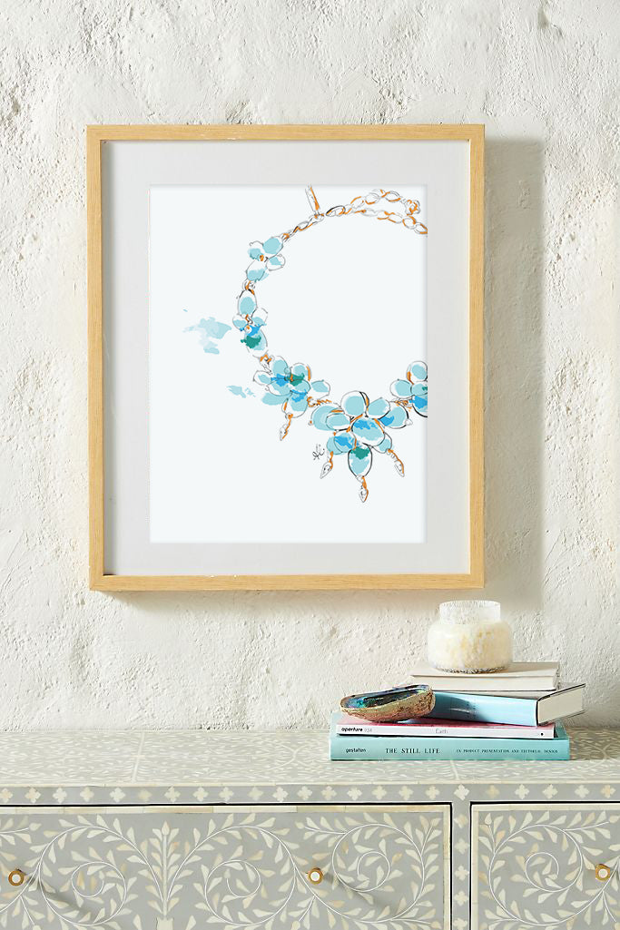 Blue Neckace *PRINTABLE*