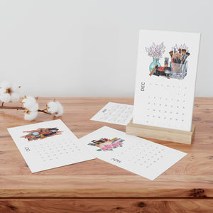 Cosmetic Desk Calendar 2023