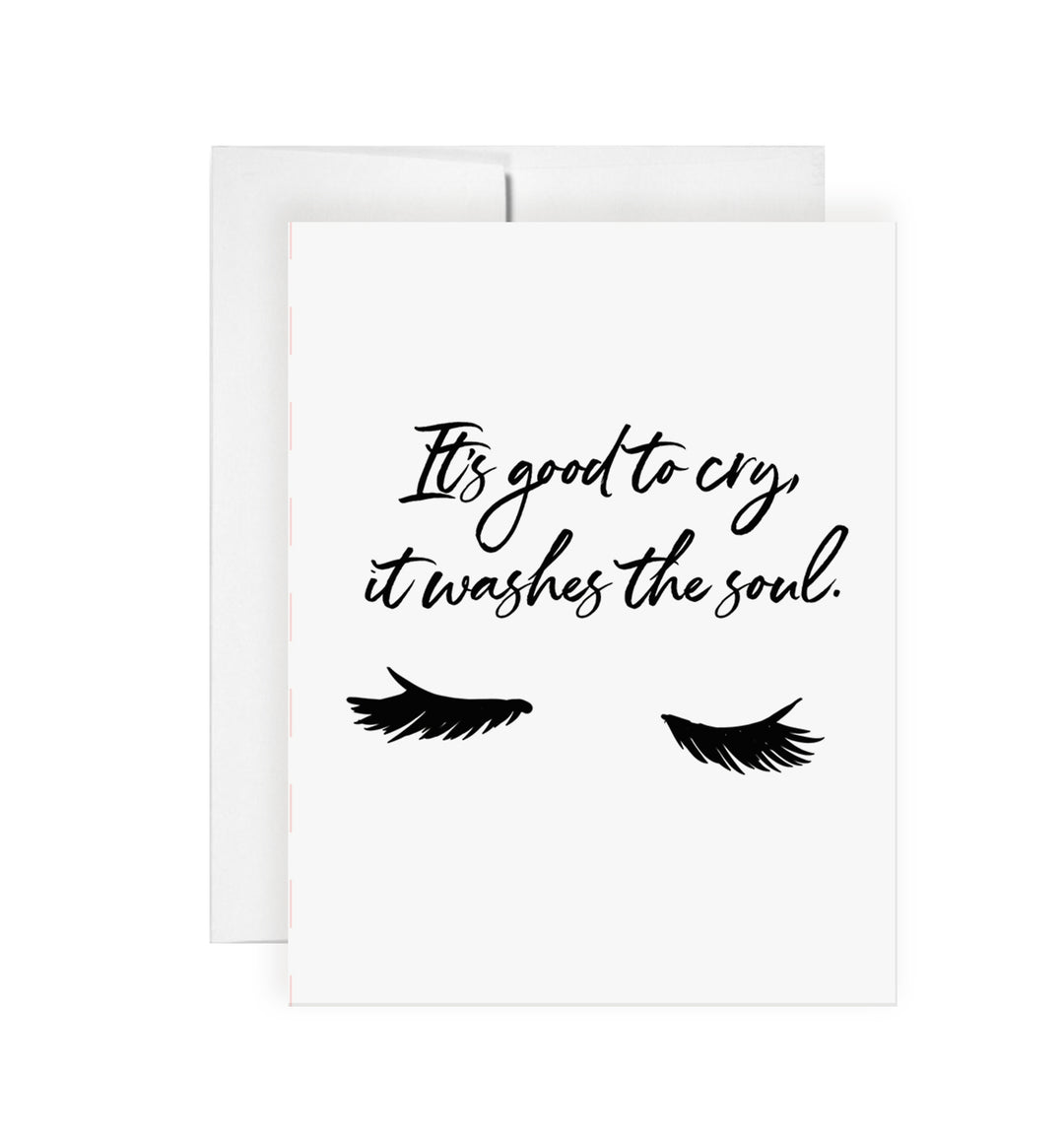 Good To Cry