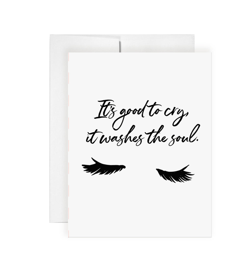 Good To Cry