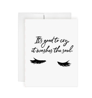 Good To Cry