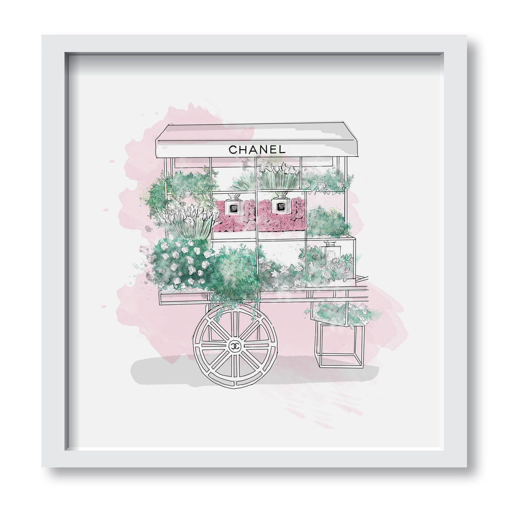Flower Beauty Cart