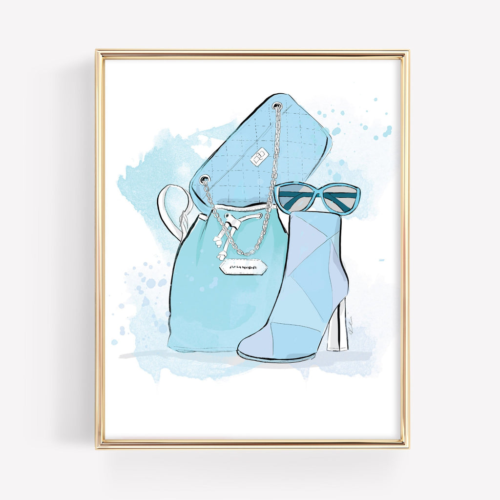 Blue Shades *PRINTABLE*