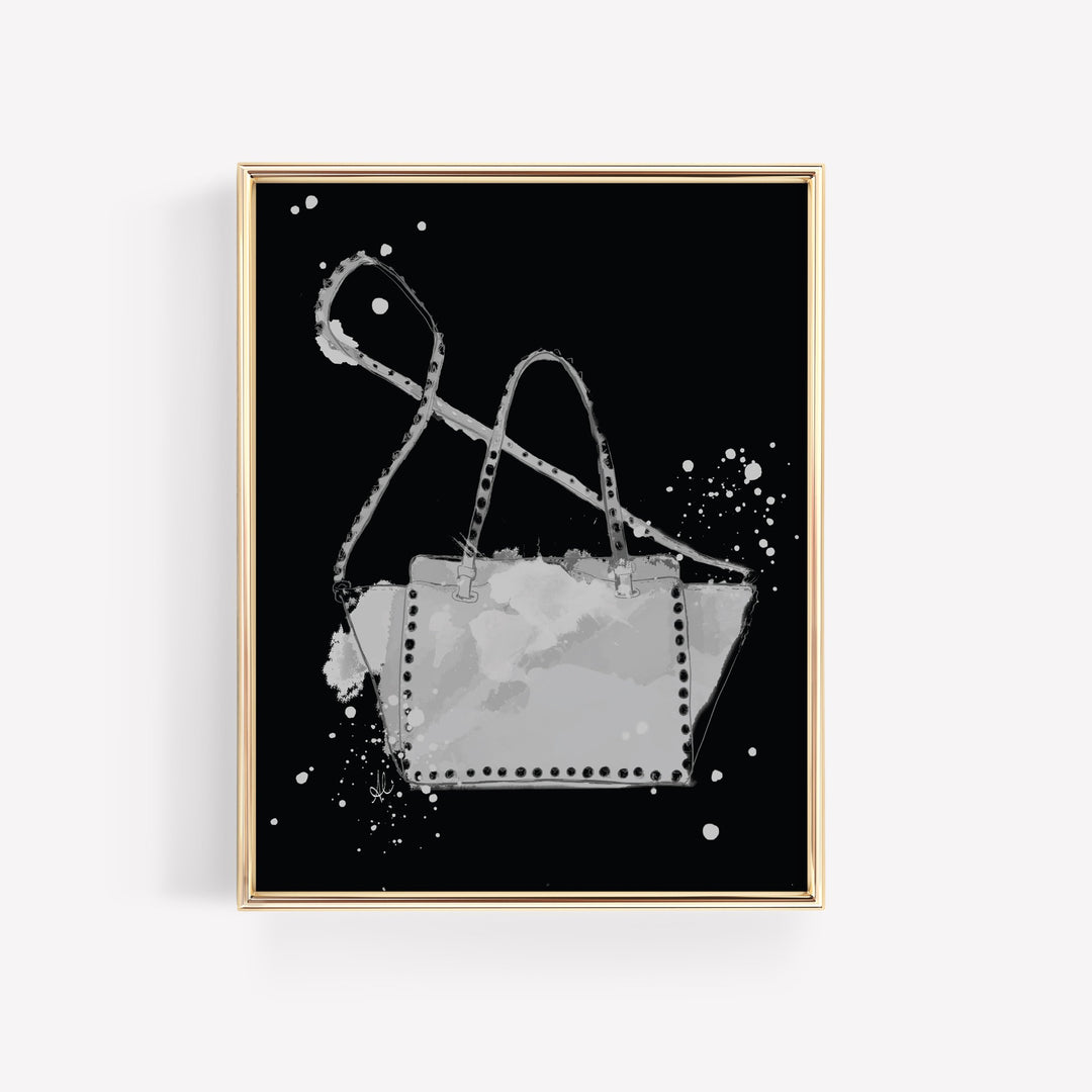 Black Rock Stud Bag *PRINTABLE*