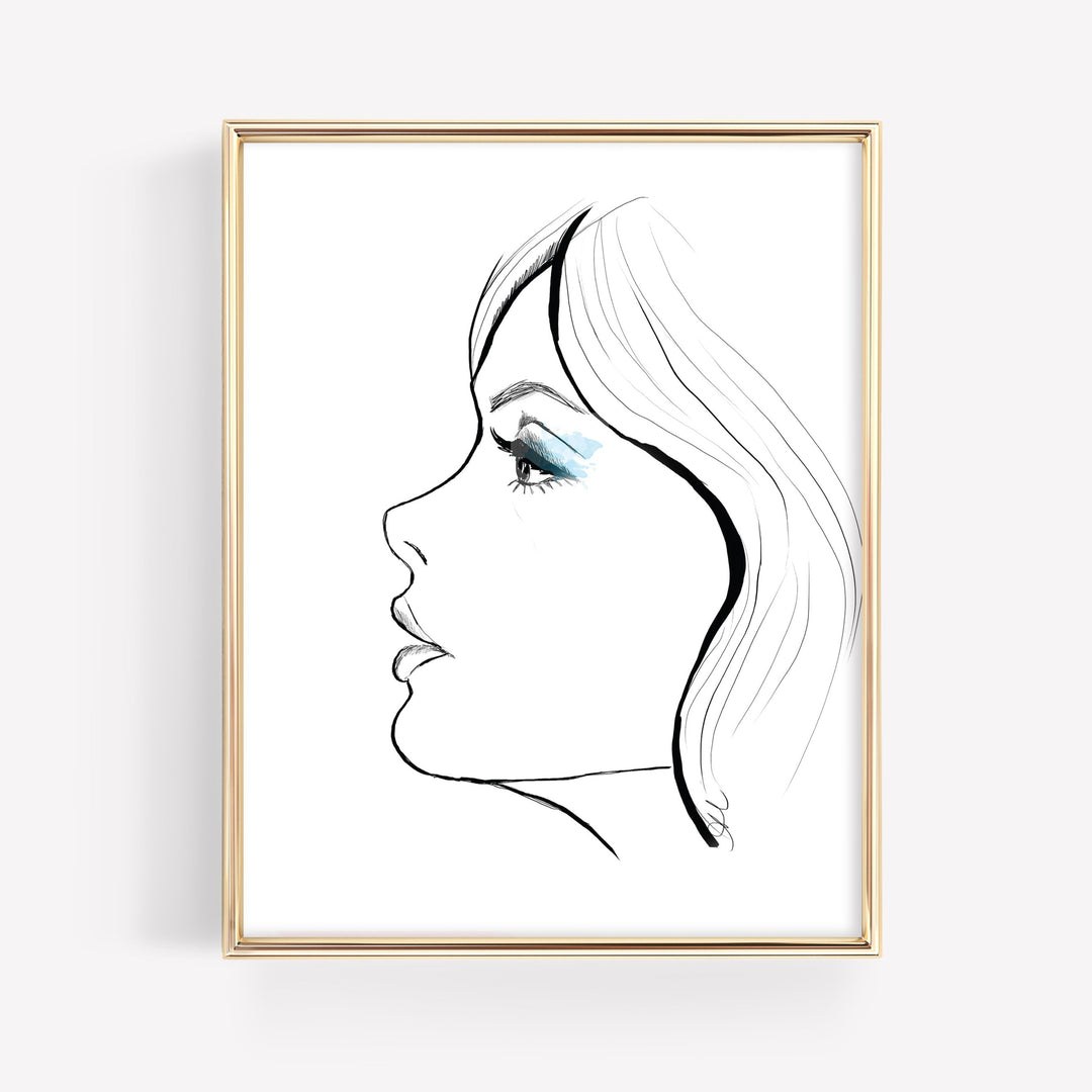 Blue Shadow *PRINTABLE*