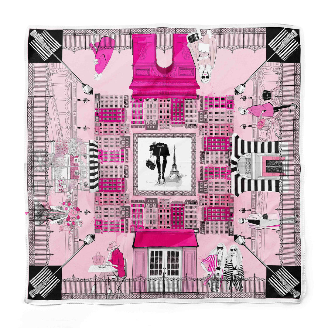 J'adore Paris Silk Scarf