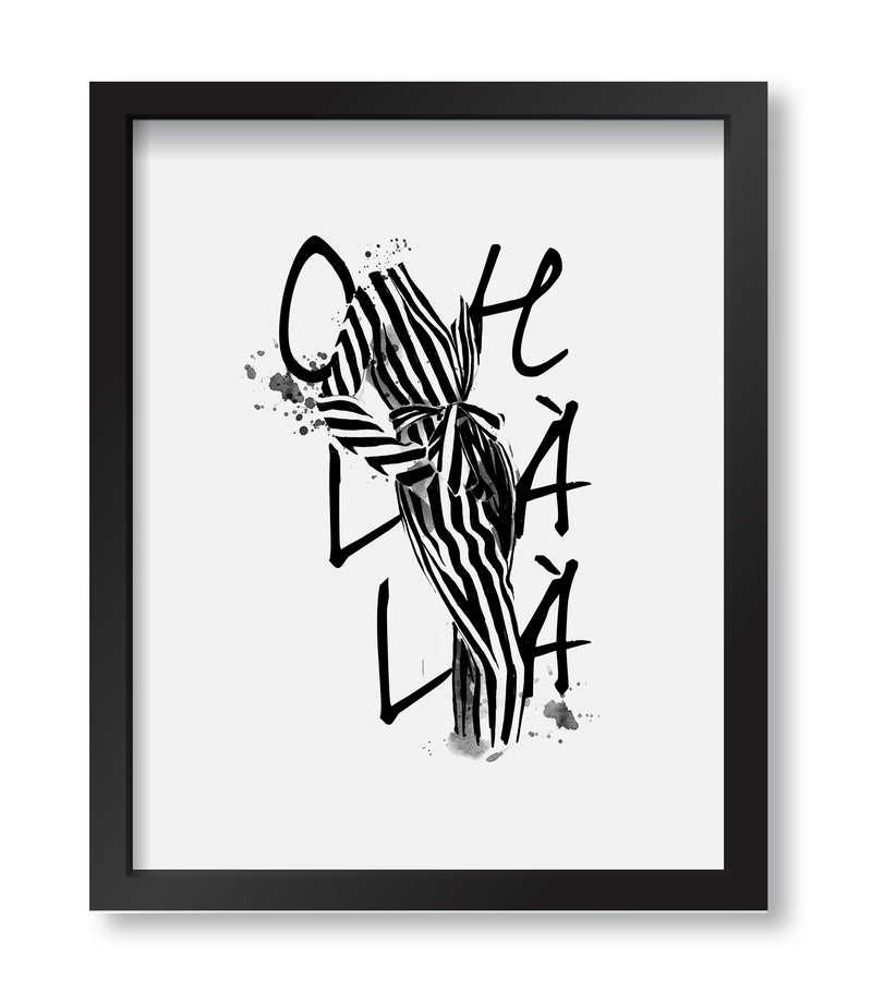 Oh La La Art Print