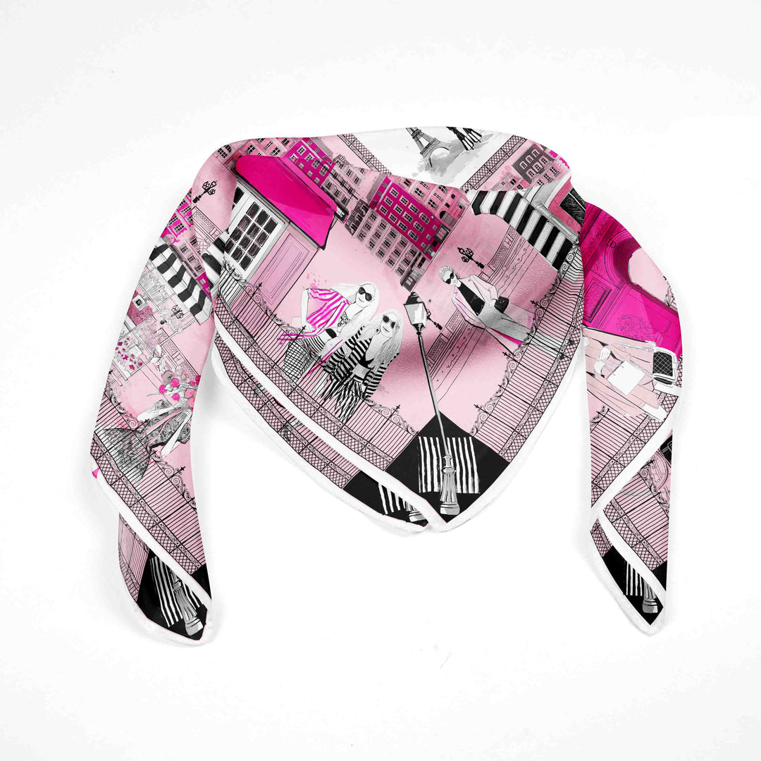 J'adore Paris Silk Scarf