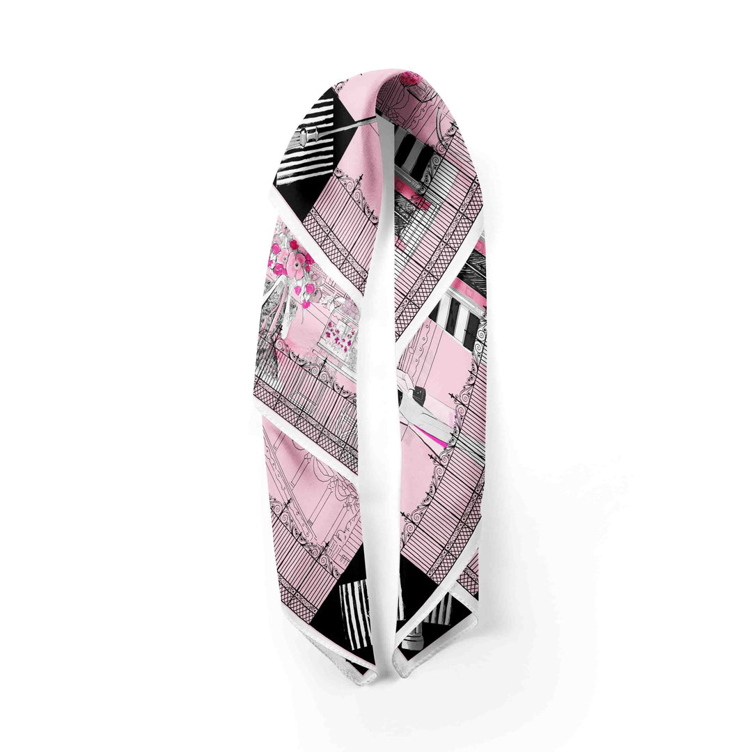 J'adore Paris Silk Scarf