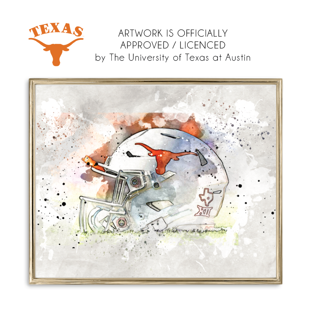 University of Austin Texas Football Helmut