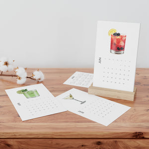 Cocktail Desk Calendar 2023