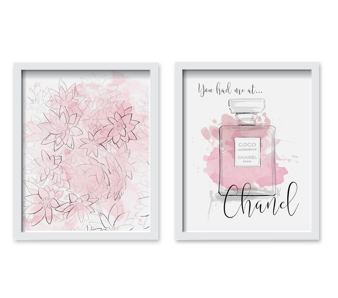 Chanel Flowers Print Set – Alison Gordon Studio