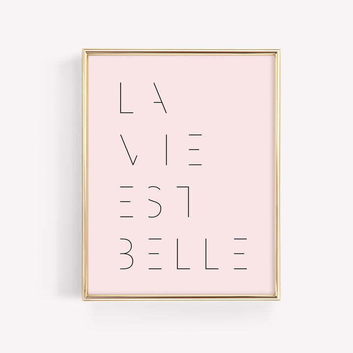 La Vie *PRINTABLE*