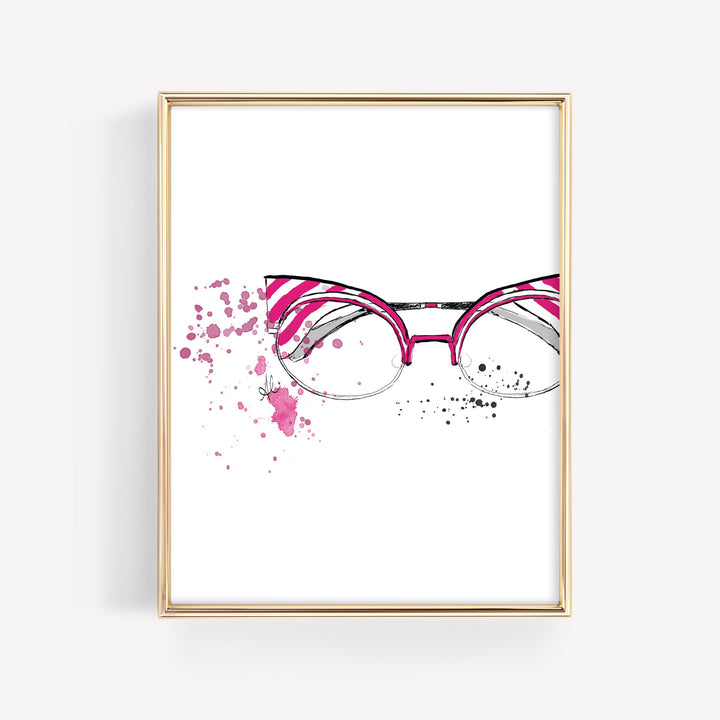 Stripe Glasses *PRINTABLE*