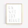 La Vie *PRINTABLE*