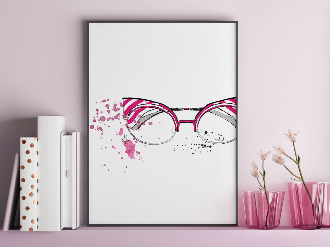 Stripe Glasses *PRINTABLE*