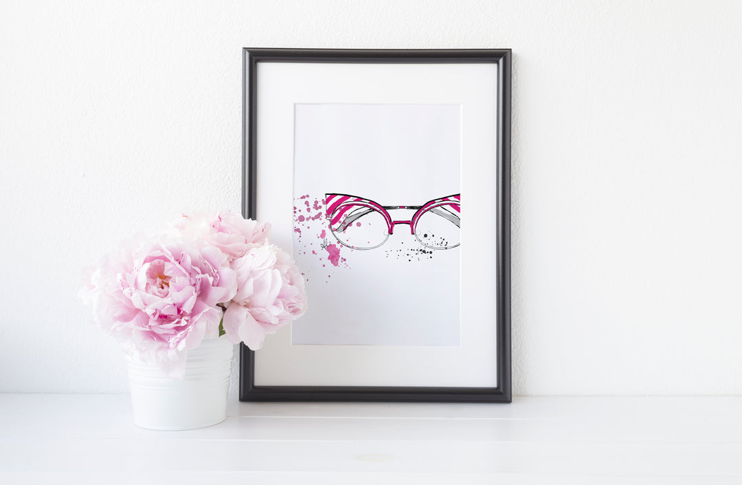 Stripe Glasses *PRINTABLE*