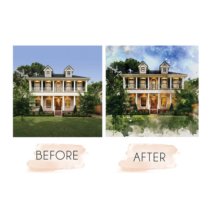 Custom Home Portrait