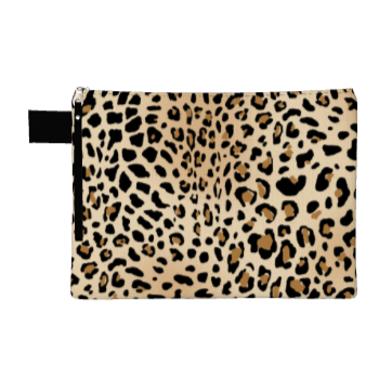 Leopard Print Pouch Bag
