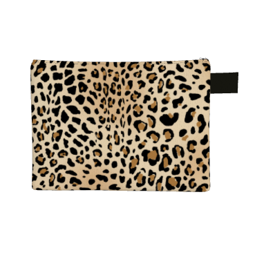 Leopard Print Pouch Bag