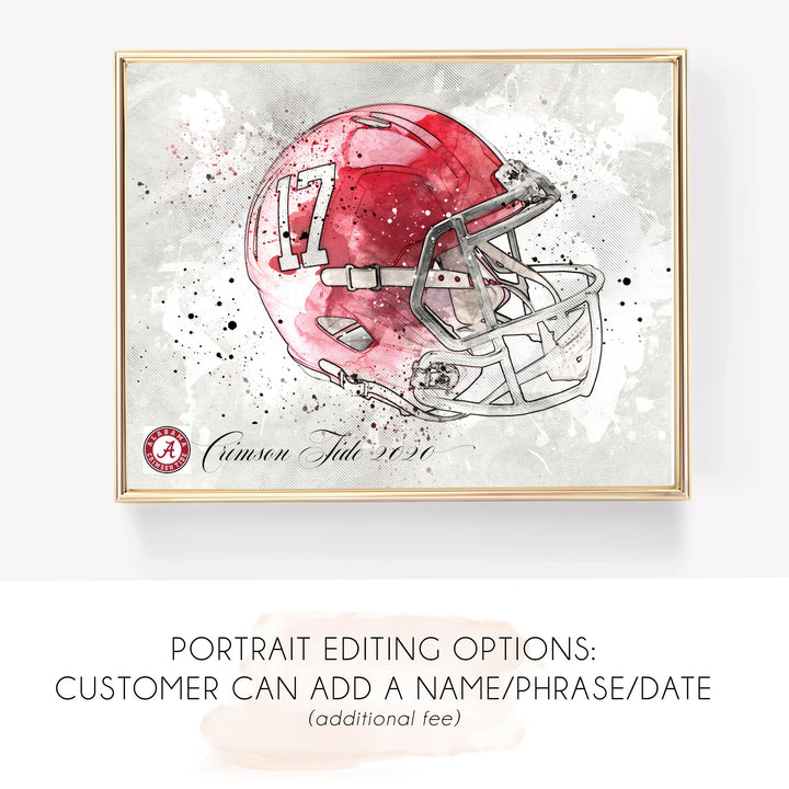 University of Alabama Football Helmut
